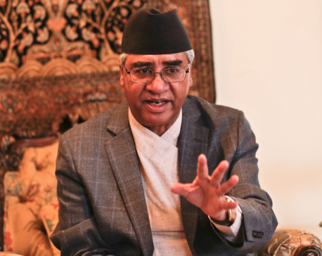 Three parties agree on holding local elections: Deuba